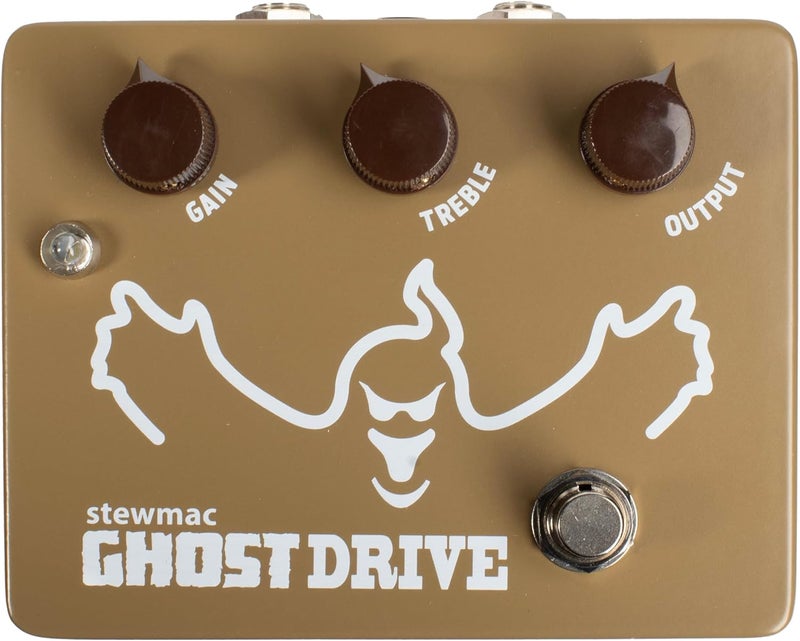 StewMac Ghost Drive Transparent Overdrive Pedal – Authentic Klon–Inspired Circuit – Professionally Built Overdrive Effects Pedal - Image 1